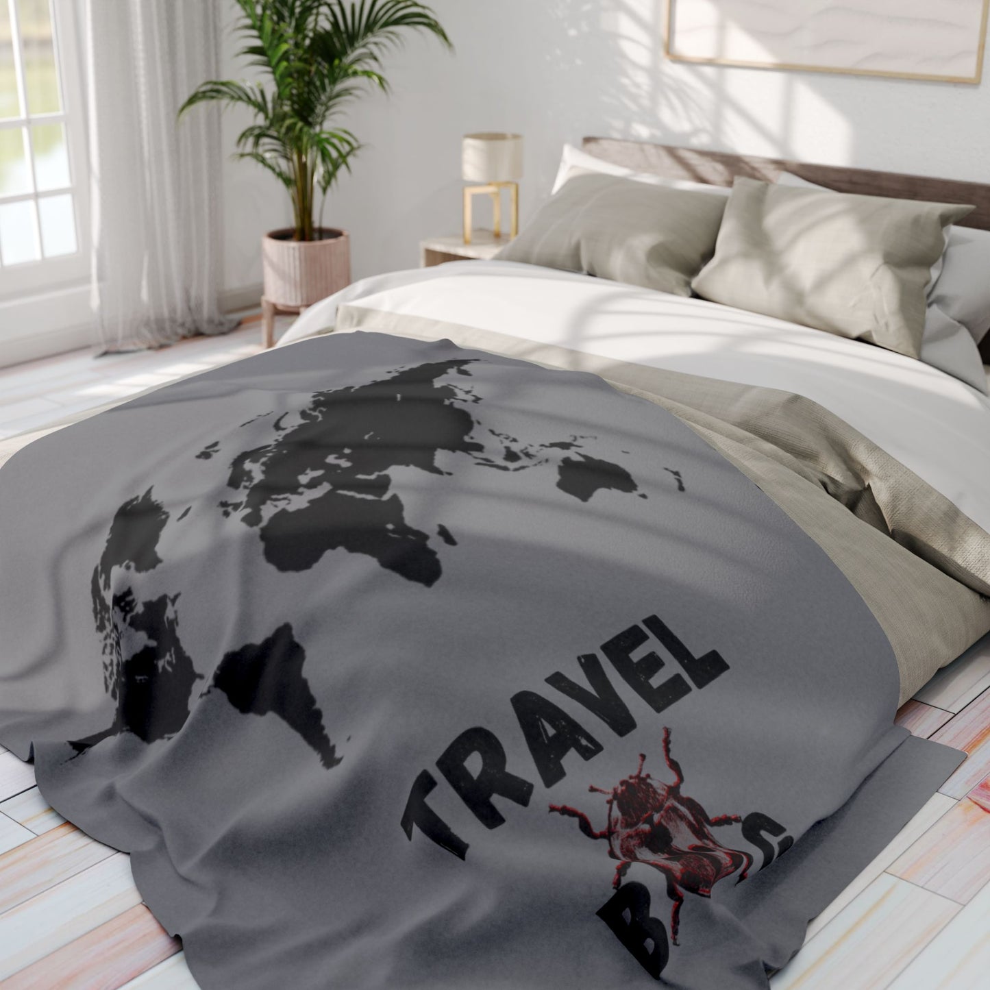 Travel Bug Arctic Fleece Blanket