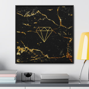 Diamond Marble Canvas with Frame