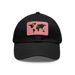 Golden World Leather Patch Hat