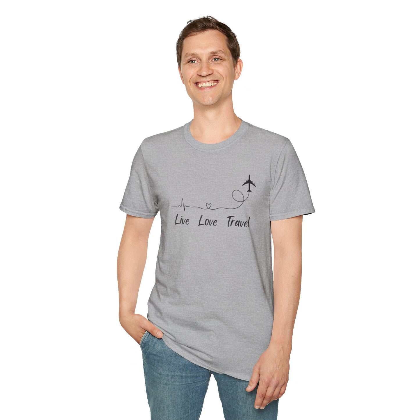 Live Love Travel Soft-Style T-Shirt