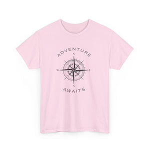 Adventure Awaits Heavy Tee