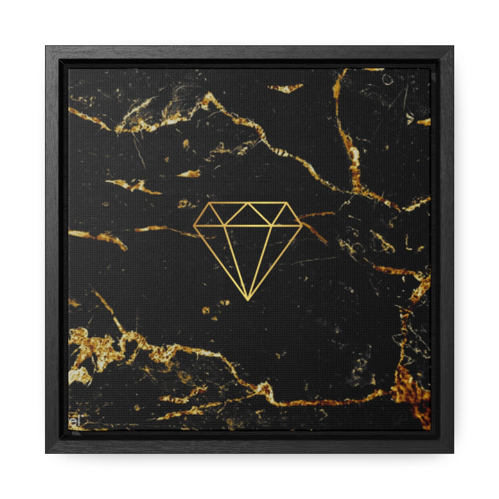 Diamond Marble Canvas with Frame