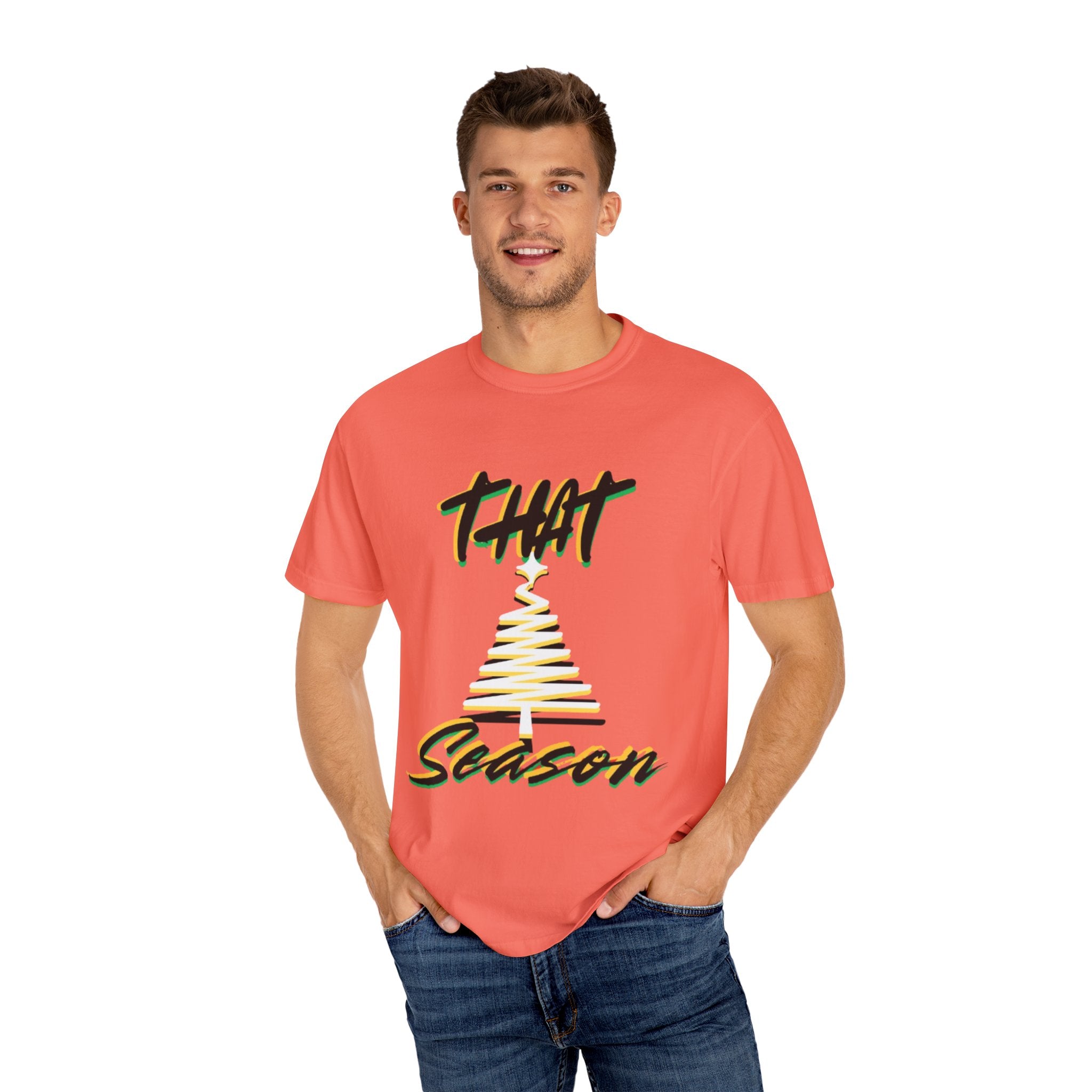 "THAT Season" Christmas Unisex Garment-Dyed T-shirt