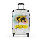 Gold Marble Design "Just Travel" graphic