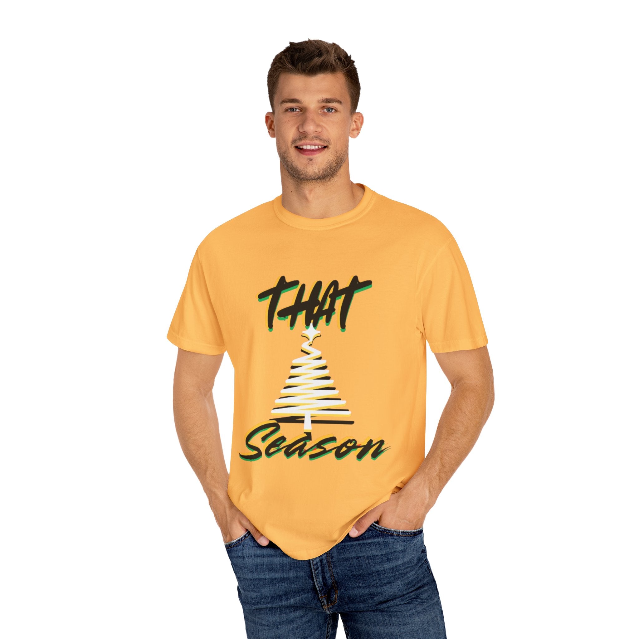 "THAT Season" Christmas Unisex Garment-Dyed T-shirt