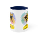 Just Travel Colorful World Ceramic Mug