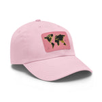 Golden World Leather Patch Hat