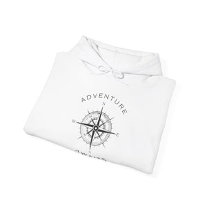 Unisex Heavy Blend Adventure Awaits Hooded Sweatshirt