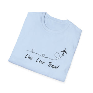 Live Love Travel Soft-Style T-Shirt