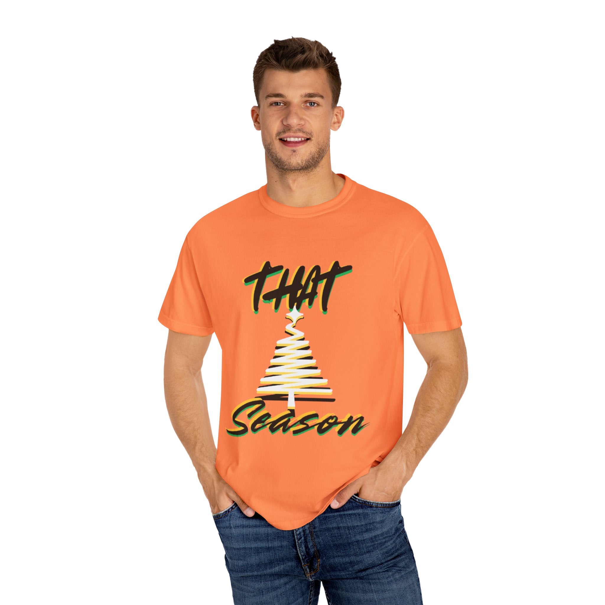 "THAT Season" Christmas Unisex Garment-Dyed T-shirt