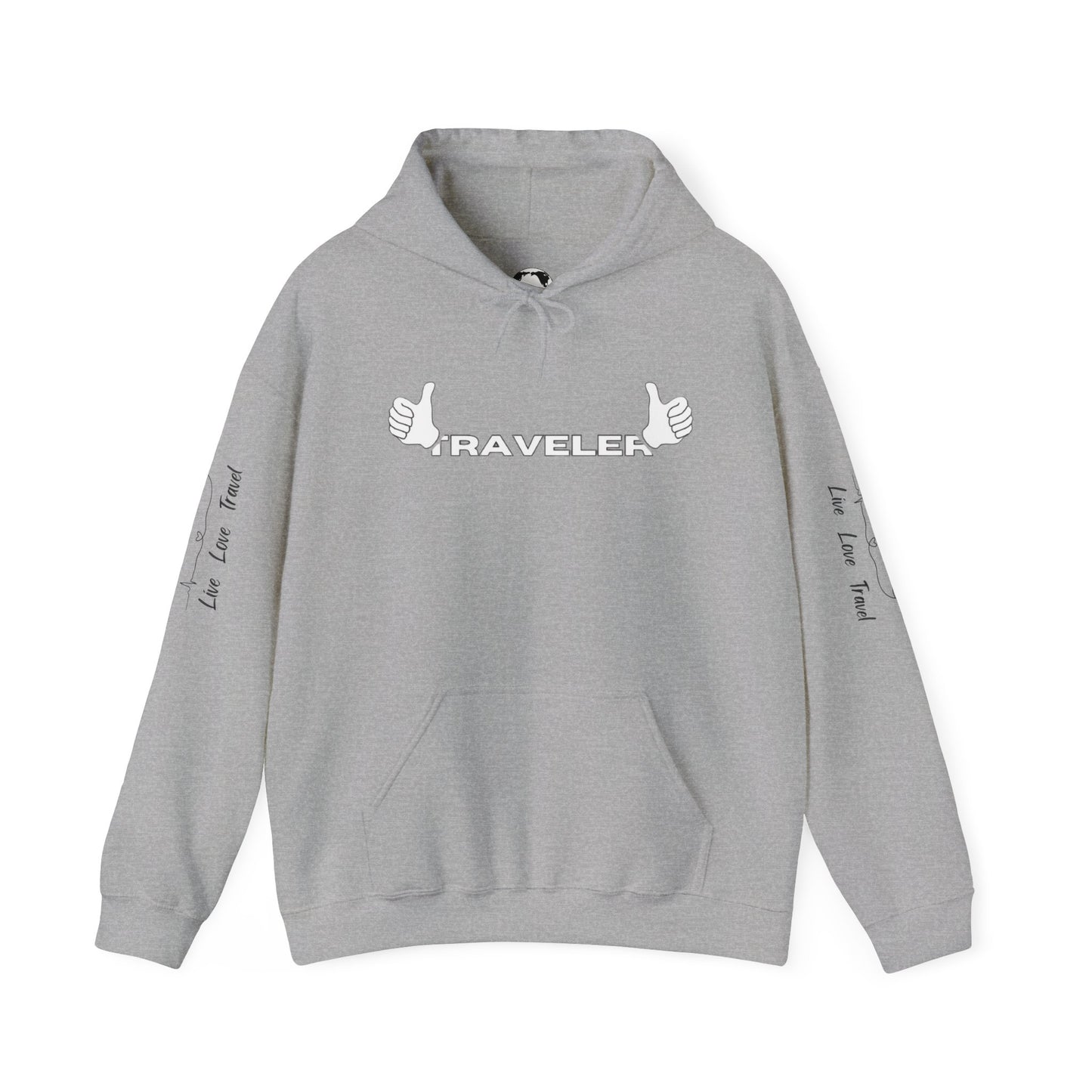 "Traveler" Unisex Heavy Blend Hoodie