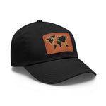 Golden World Leather Patch Hat