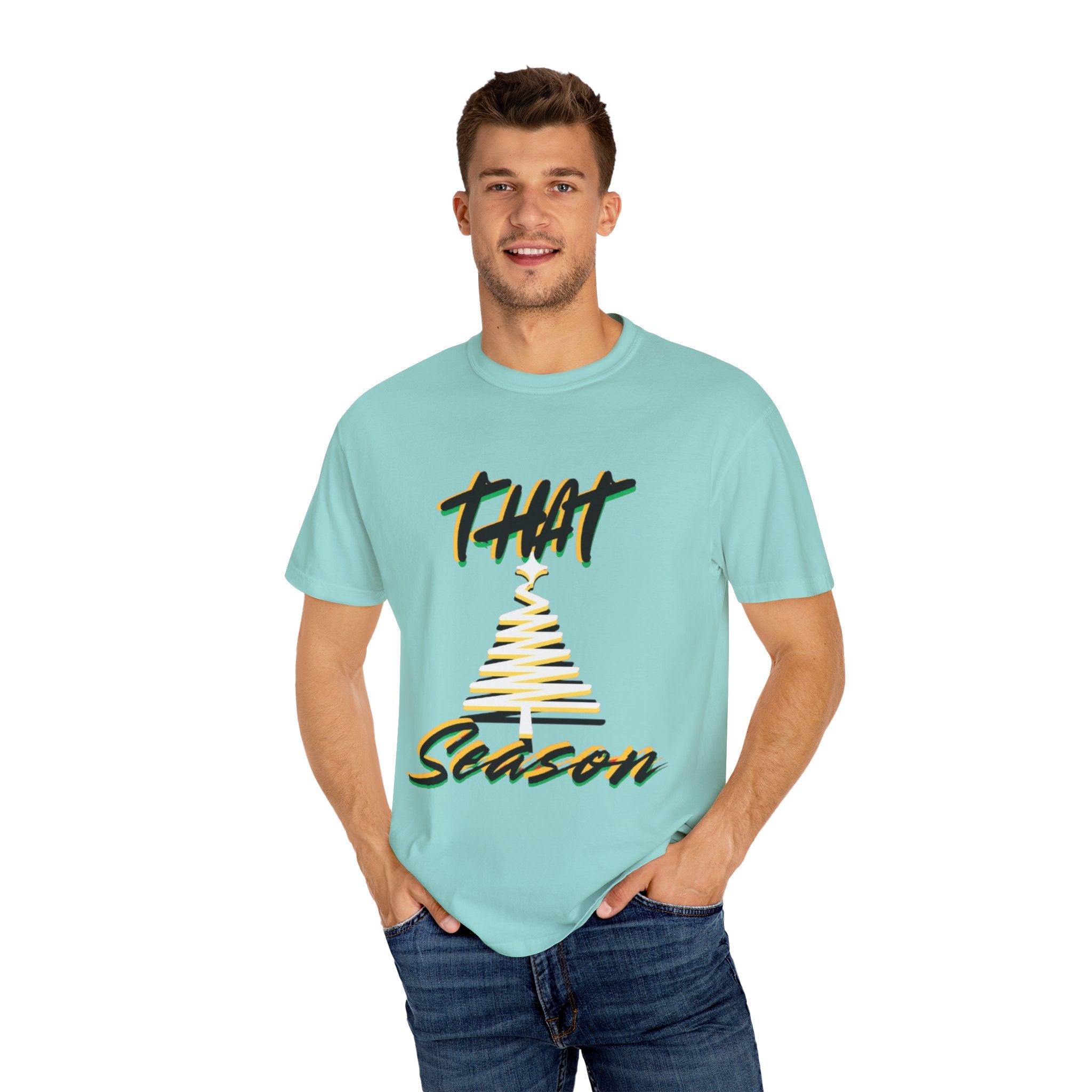 "THAT Season" Christmas Unisex Garment-Dyed T-shirt