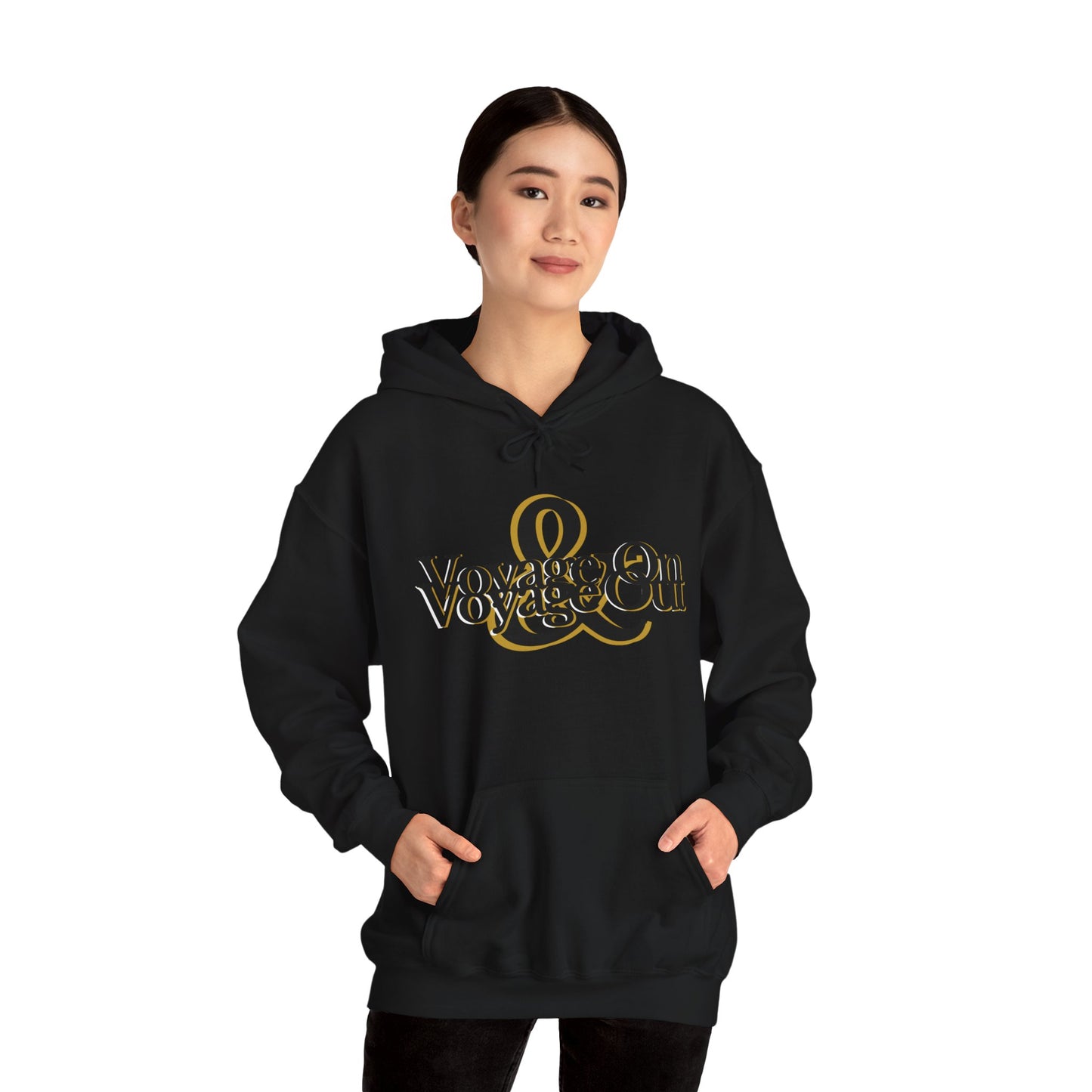 "Voyage On & Voyage Out" Unisex Heavy Blend Hoodie