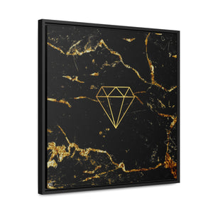 Diamond Marble Canvas with Frame