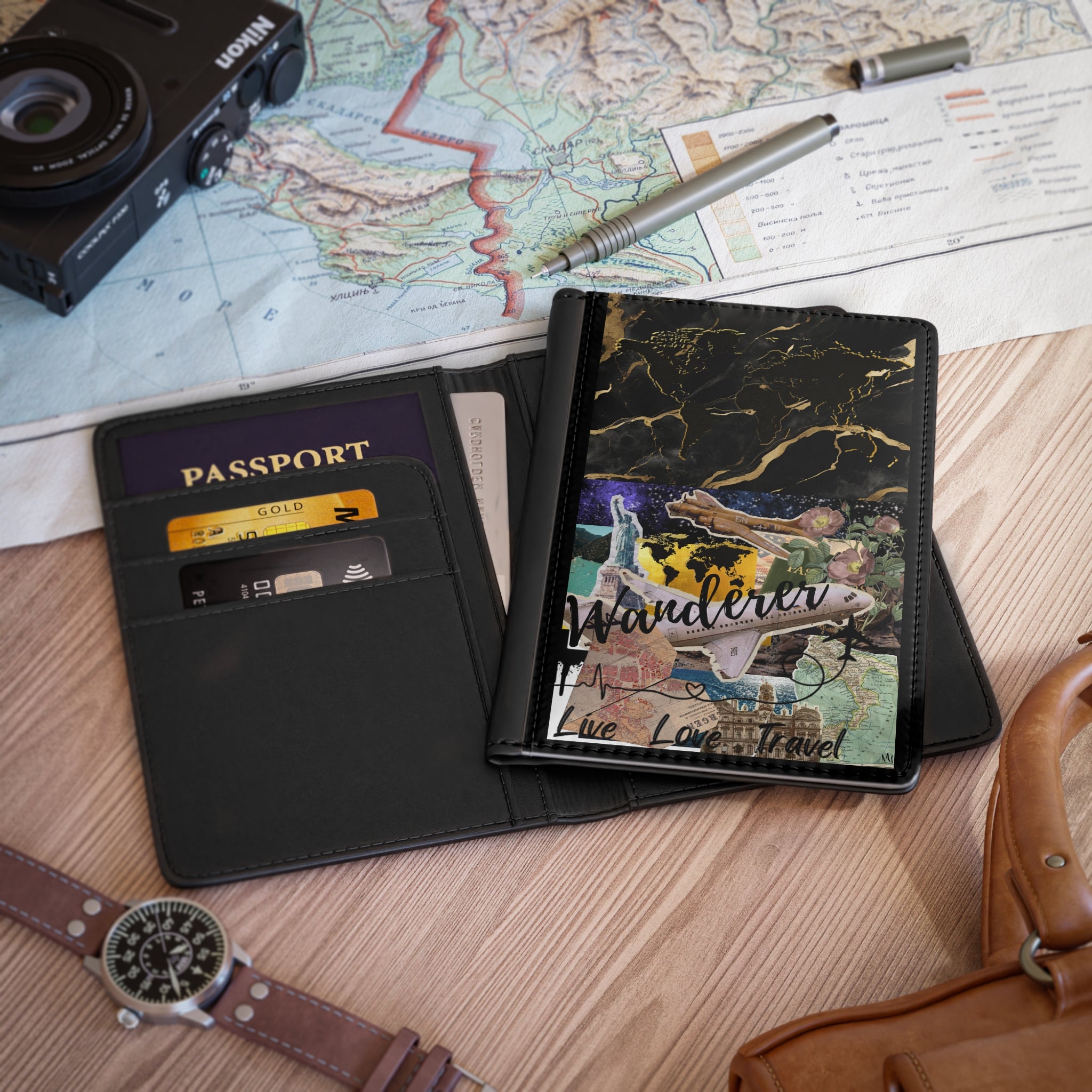 Wanderer Passport Cover