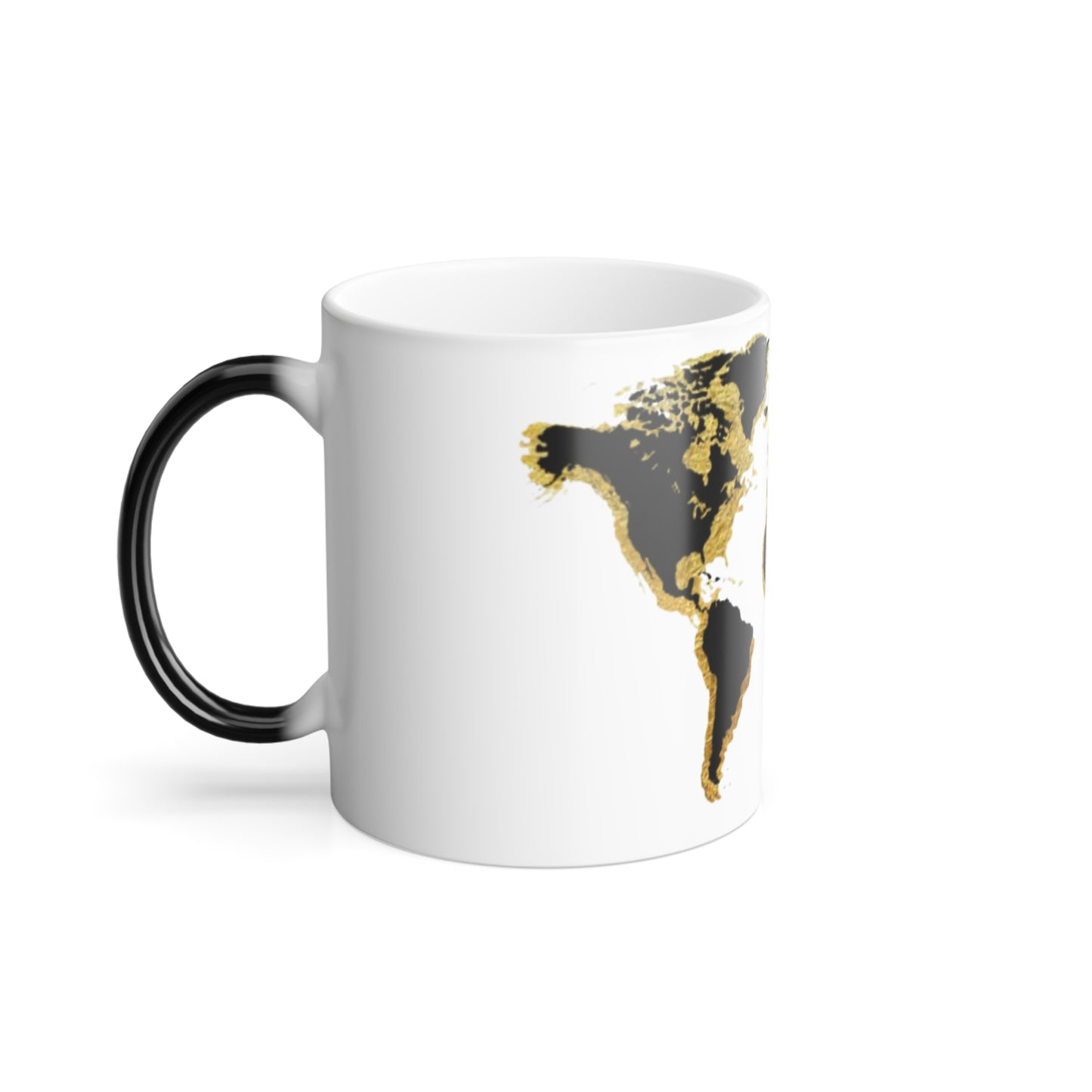 Golden World Morphing Mug