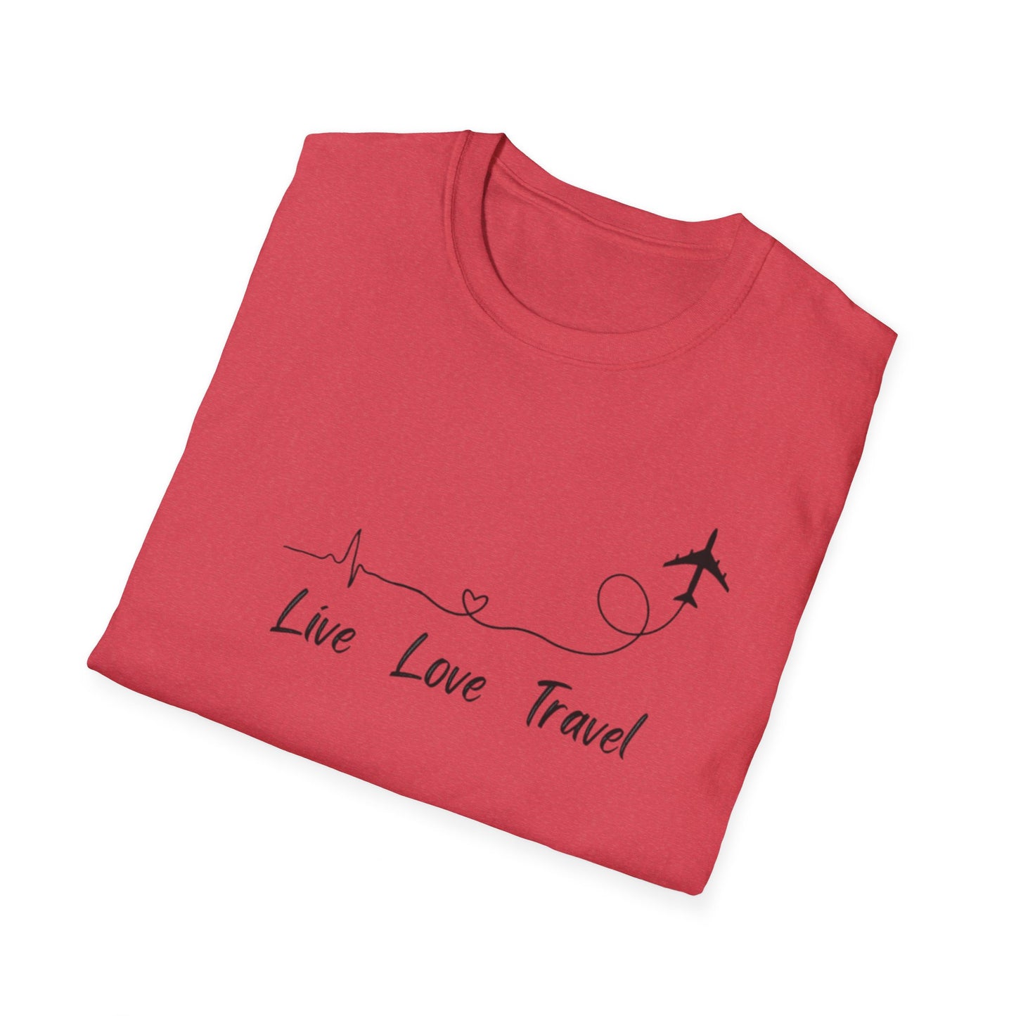 Live Love Travel Soft-Style T-Shirt