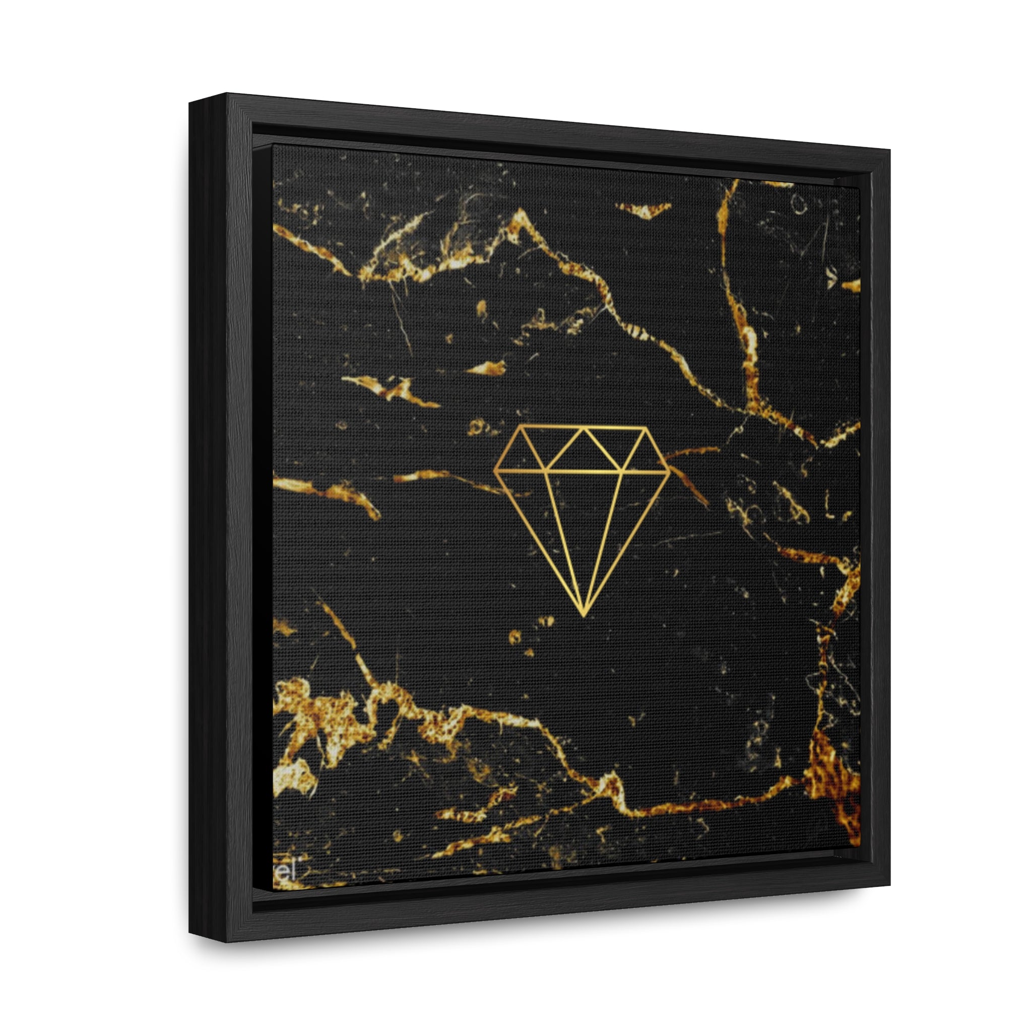 Diamond Marble Canvas with Frame