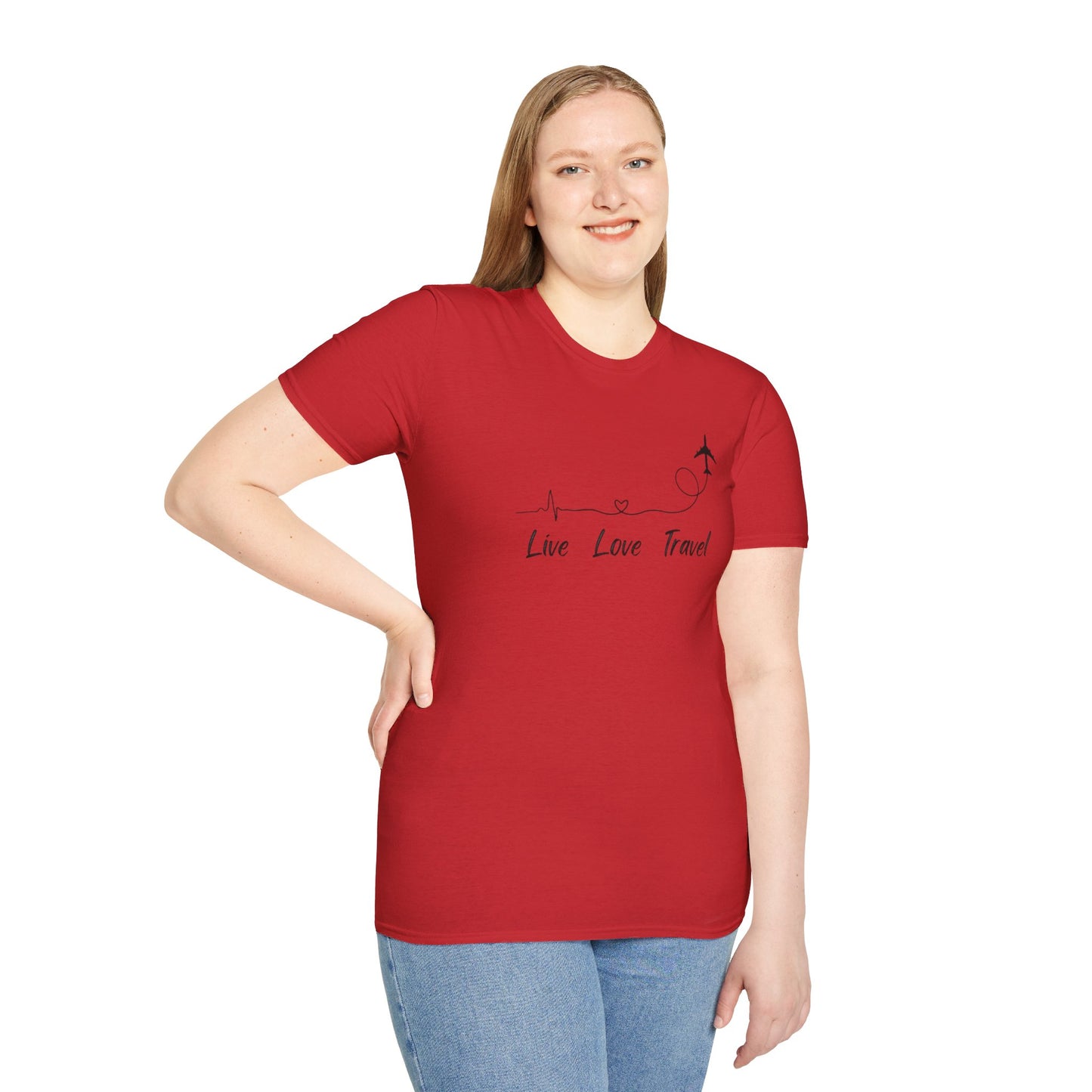 Live Love Travel Soft-Style T-Shirt