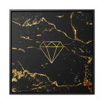 Diamond Marble Canvas with Frame