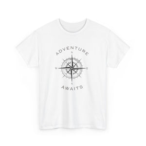 Adventure Awaits Heavy Tee