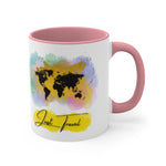 Just Travel Colorful World Ceramic Mug