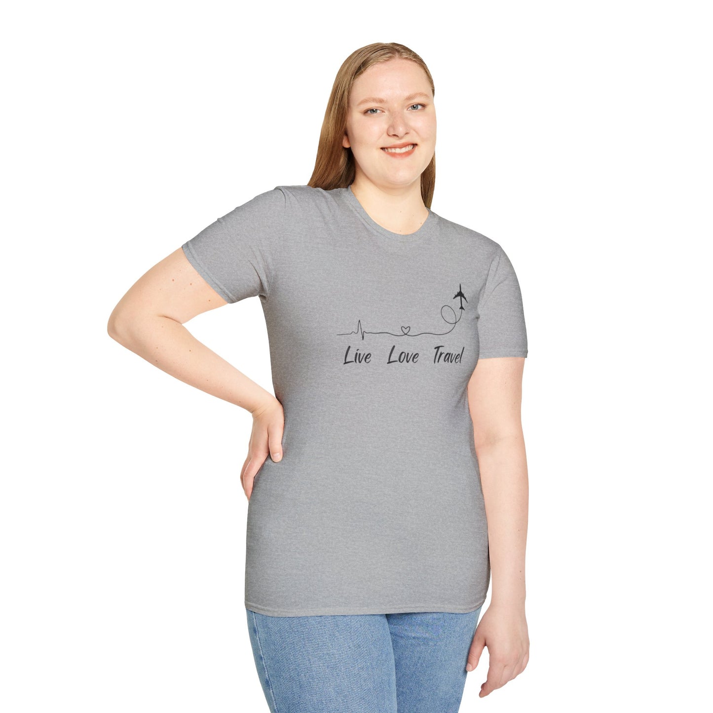 Live Love Travel Soft-Style T-Shirt