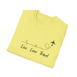 Live Love Travel Soft-Style T-Shirt