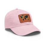 Golden World Leather Patch Hat