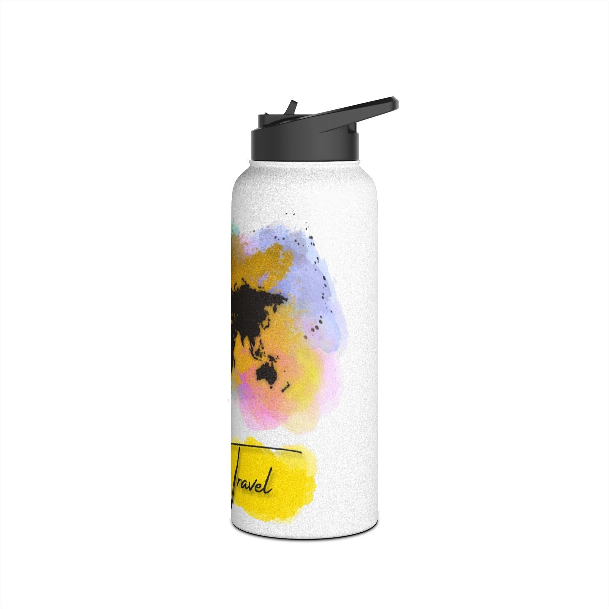 Stainless Steel Water Bottle, Standard Lid