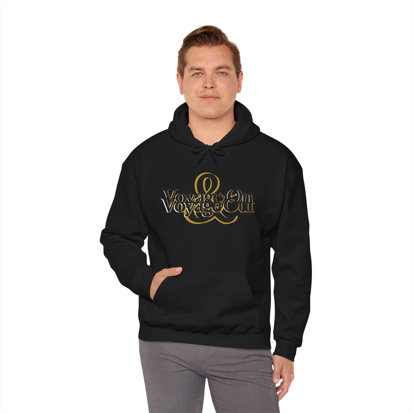 "Voyage On & Voyage Out" Unisex Heavy Blend Hoodie