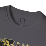 Black and Gold World Map Softstyle T-Shirt