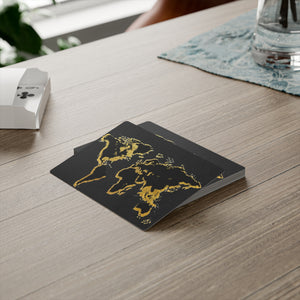 Black and Gold Playing Cards