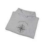 Unisex Heavy Blend Adventure Awaits Hooded Sweatshirt