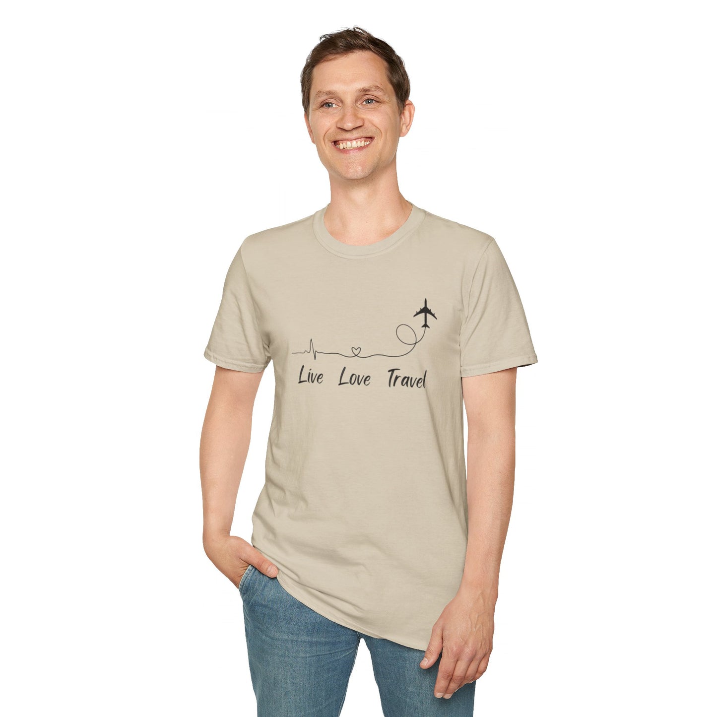 Live Love Travel Soft-Style T-Shirt