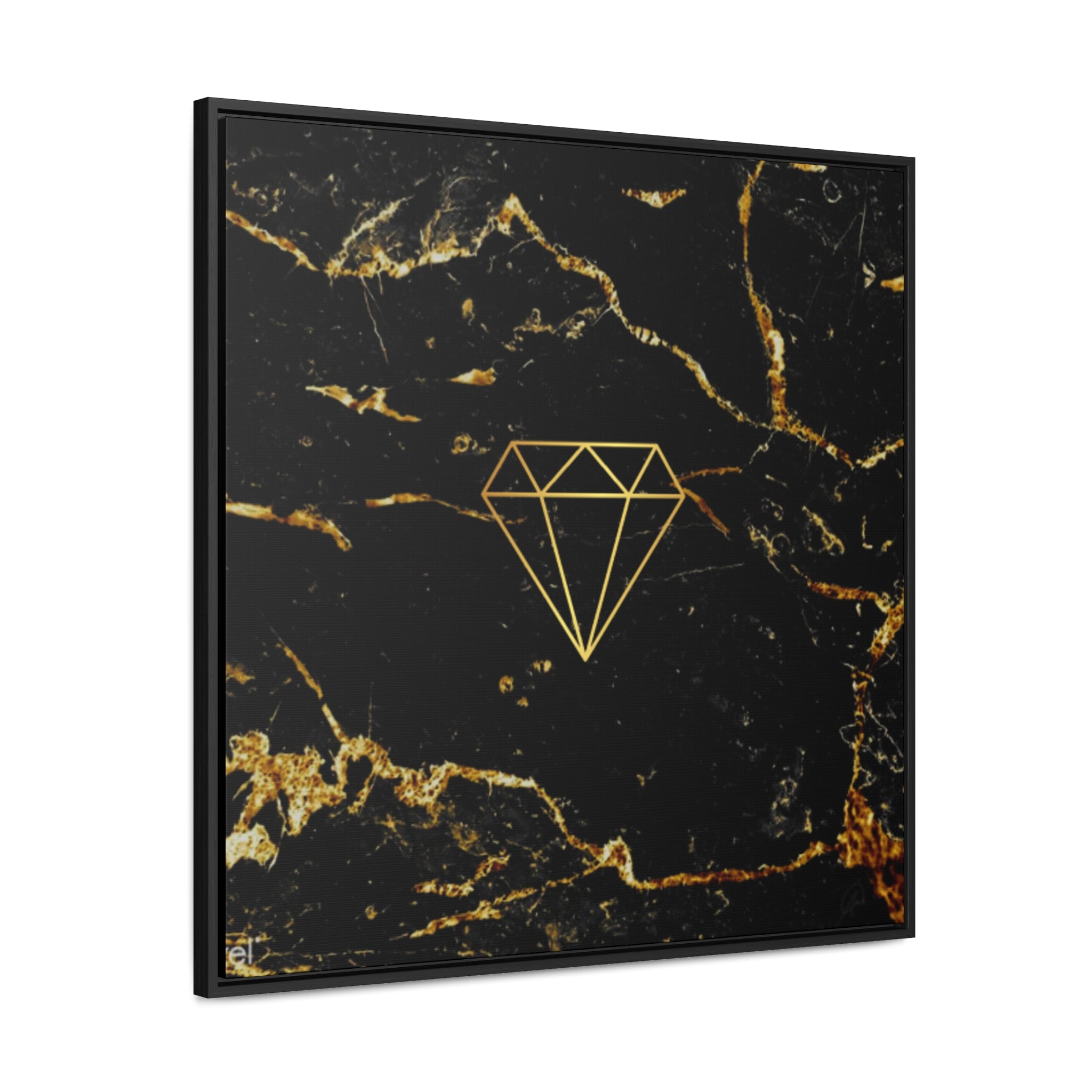 Diamond Marble Canvas with Frame