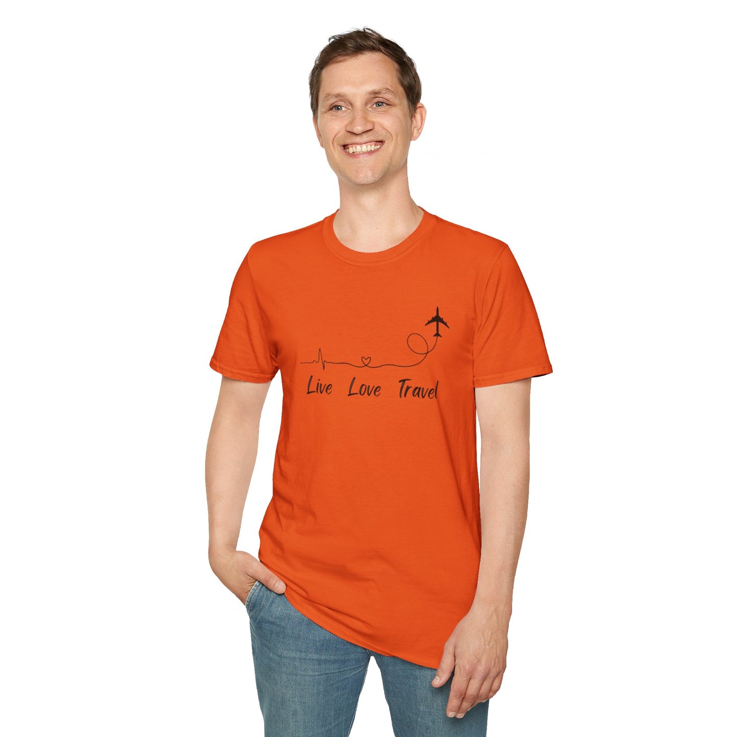 Live Love Travel Soft-Style T-Shirt