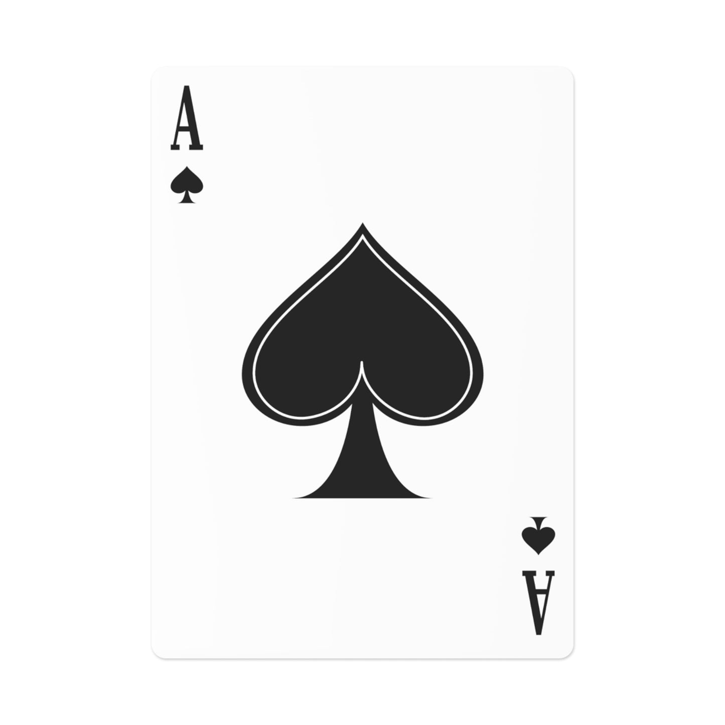 Black and Gold Playing Cards