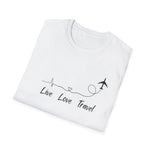 Live Love Travel Soft-Style T-Shirt