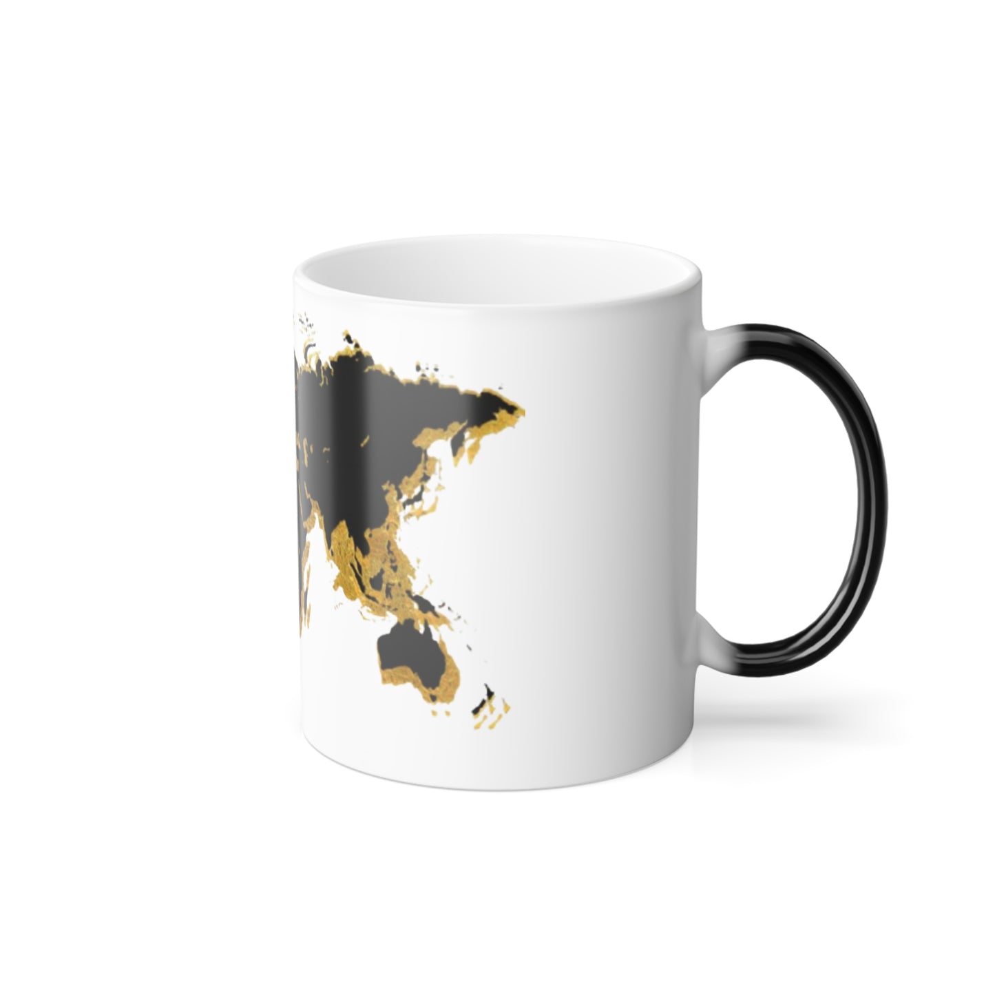 Golden World Morphing Mug