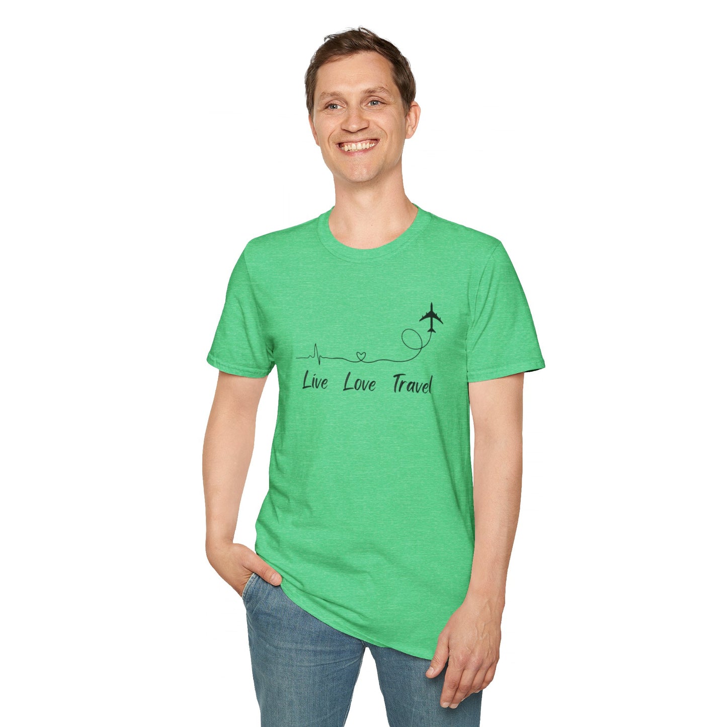 Live Love Travel Soft-Style T-Shirt