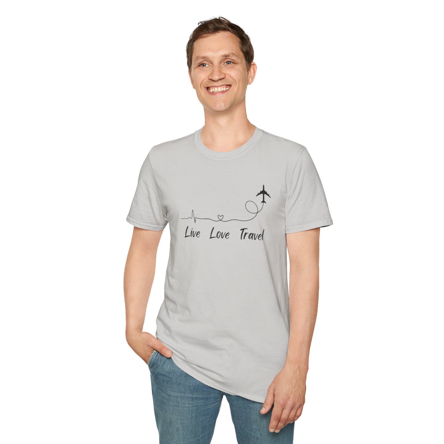 Live Love Travel Soft-Style T-Shirt