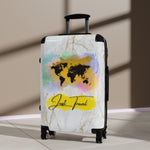 Gold Marble Design "Just Travel" graphic