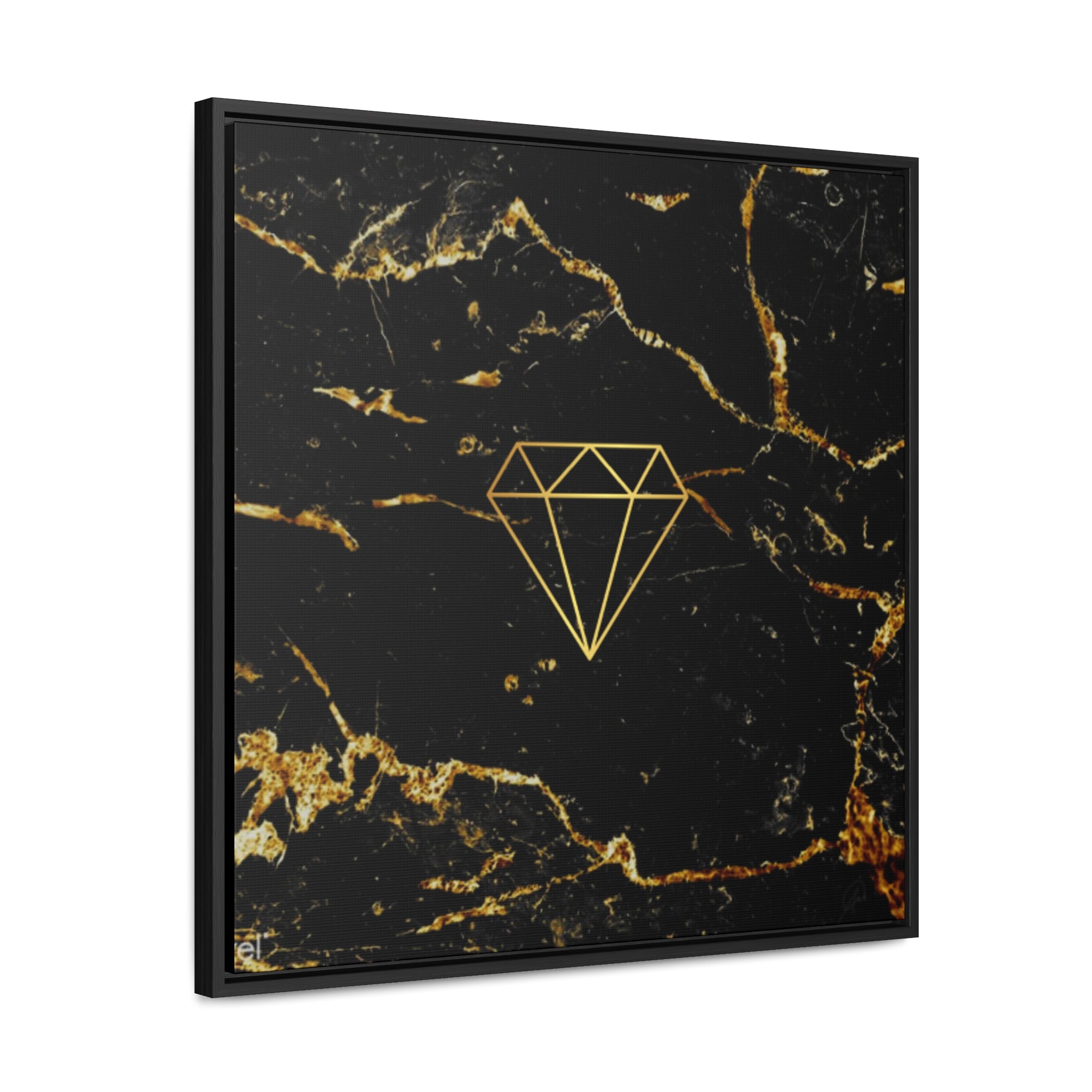 Diamond Marble Canvas with Frame