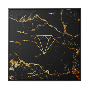 Diamond Marble Canvas with Frame