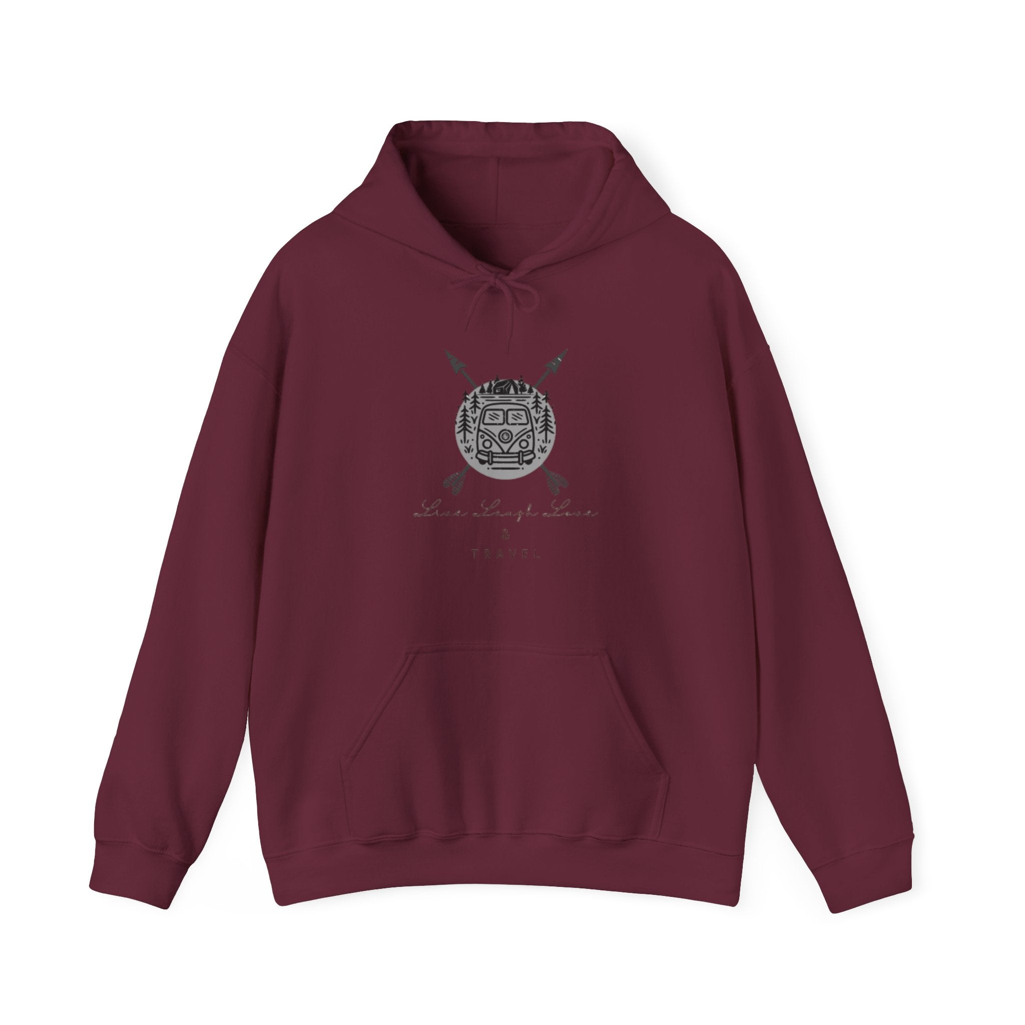 Live Laugh Love & Travel Hoodie